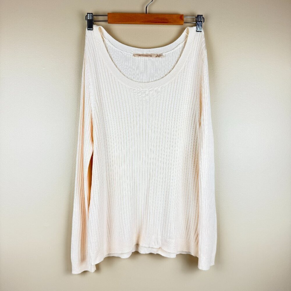 NWOT Soft Surroundings Ribbed Scoop Neck Sweater – Women’s XL
